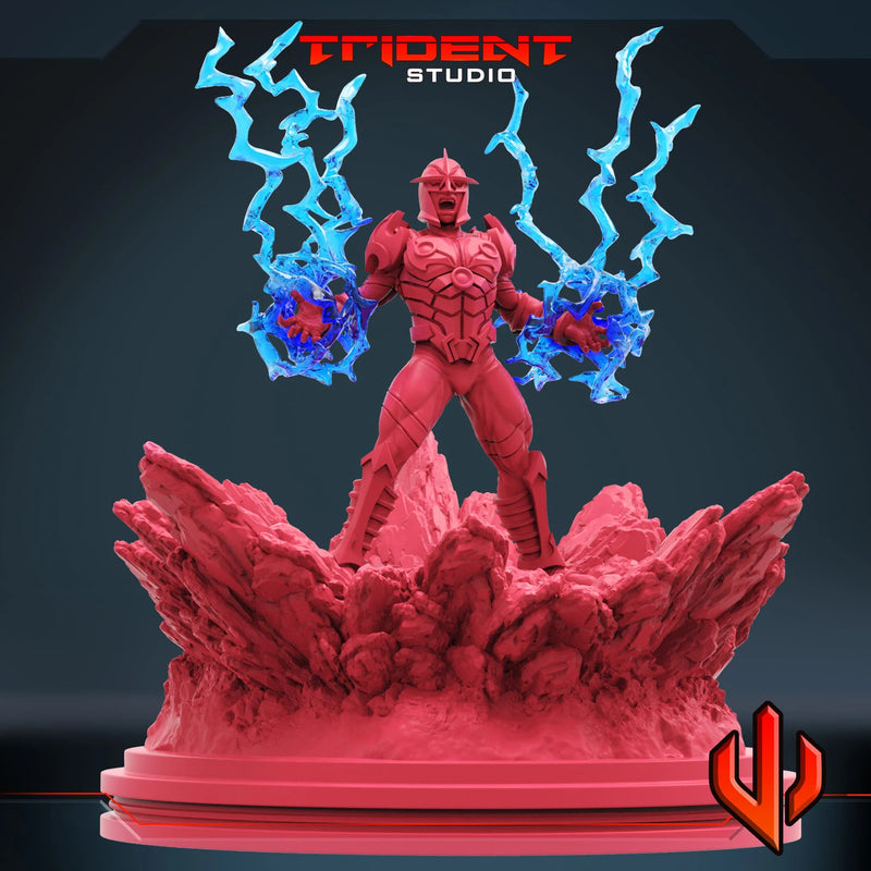 Nova Marvel MCP-compatible 40mm resin proxy miniature by Trident Miniatures - product image 2