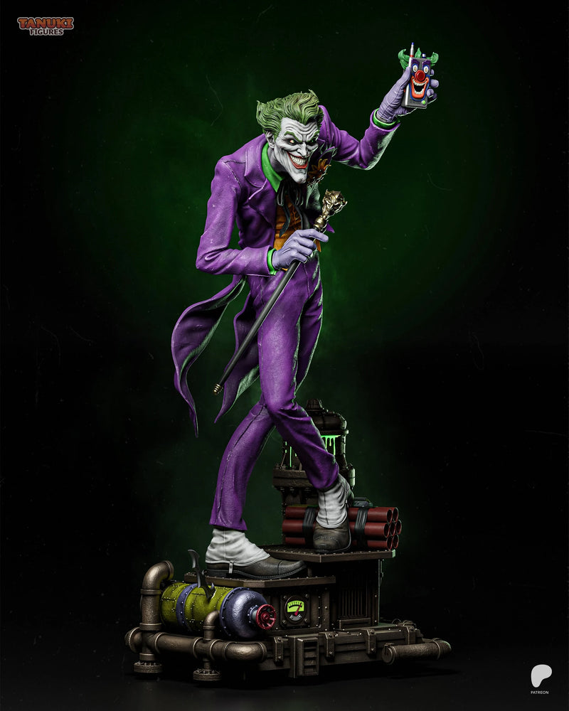 Joker Resin Statue & Bust - Full Size view 2