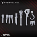 Vultures Alternative Weapons Bits Set - DakkaDakka Resin Miniature Accessory - image 2