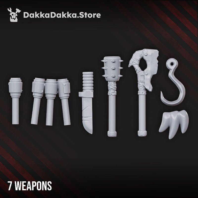 Vultures Alternative Weapons Bits Set - DakkaDakka Resin Miniature Accessory - image 2