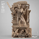 Ash Sculpture resin statue kit view 2