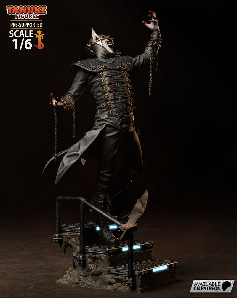 Batman Who Laughs Resin Statue & Bust - Full Size view 2
