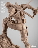 Deadpool Zombie Sculpture resin statue kit view 2