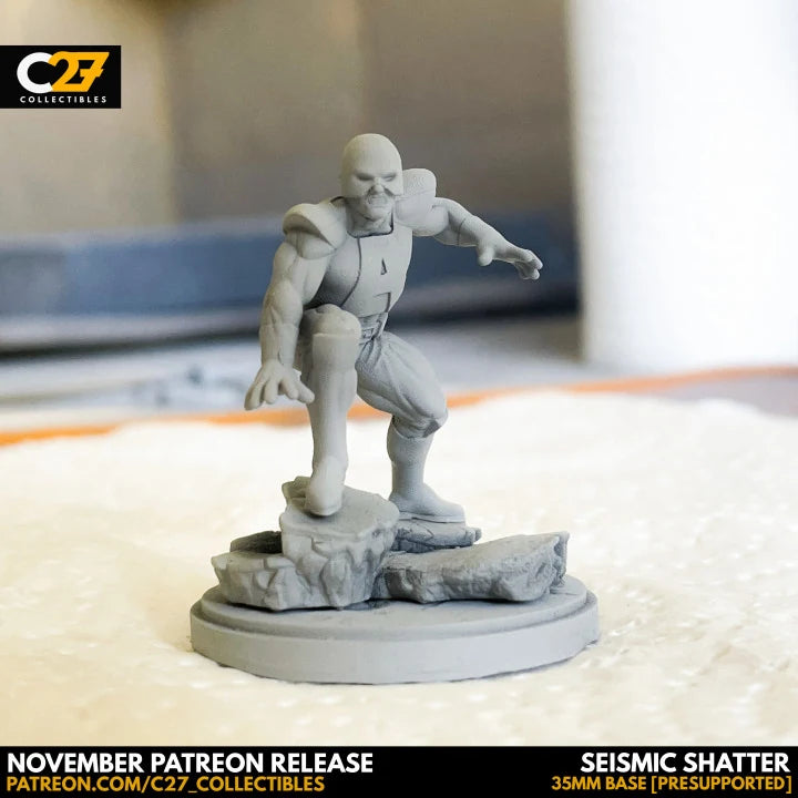 Avalanche Marvel MCP-compatible resin miniature by C27 Studios - product image 2