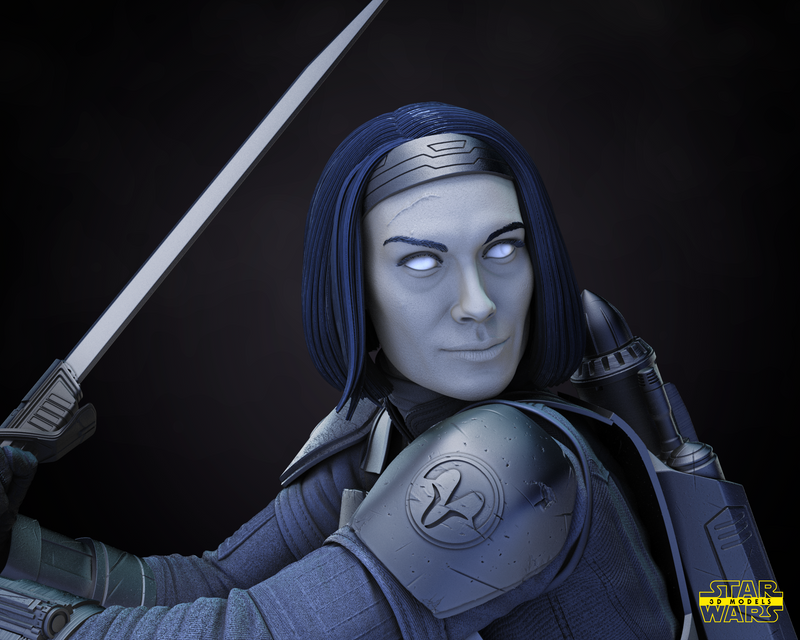Bo Katan Sculpture