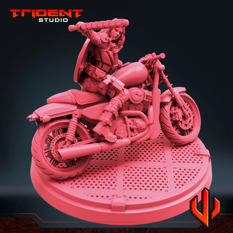 Black Widow Multiverse - Sculpt A Marvel MCP-compatible 40mm resin proxy miniature by Trident Miniatures - product image 2