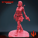 Melina Vostokoff - Sculpt A Marvel MCP-compatible 40mm resin proxy miniature by Trident Miniatures - product image 2
