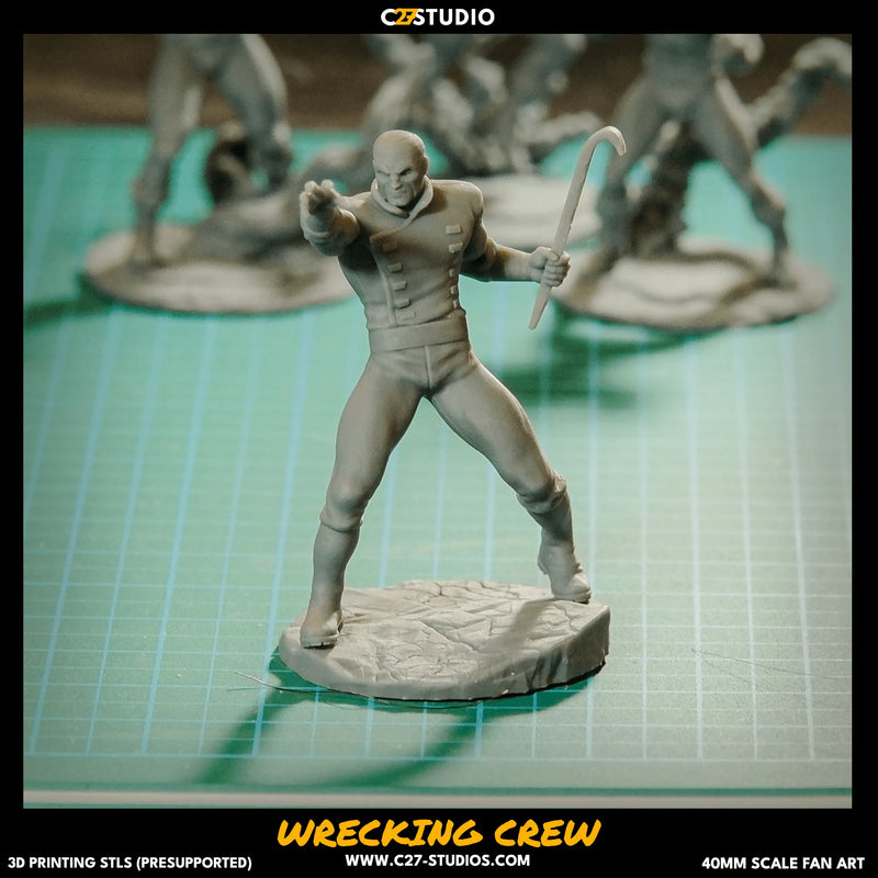 The Wrecker Marvel MCP-compatible resin miniature by C27 Studios - product image 2