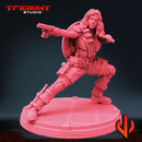 Black Widow Multiverse - Sculpt C Marvel MCP-compatible 40mm resin proxy miniature by Trident Miniatures - product image 2