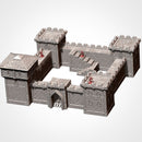 Classic Fortress 3D printed terrain view 2