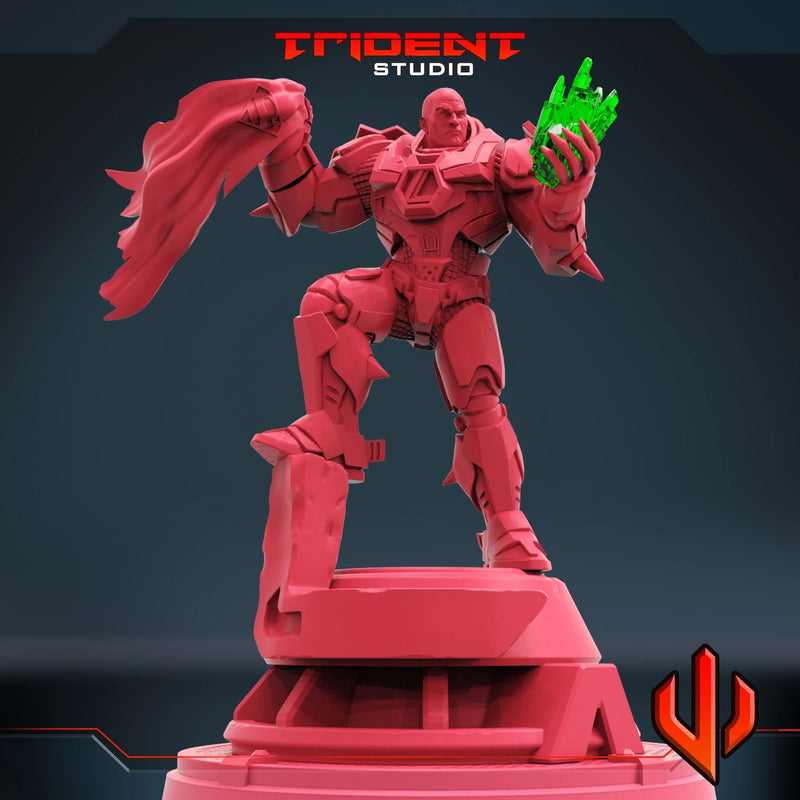 Lex Luthor DC Comics MCP-compatible 40mm resin proxy miniature by Trident Miniatures - product image 2