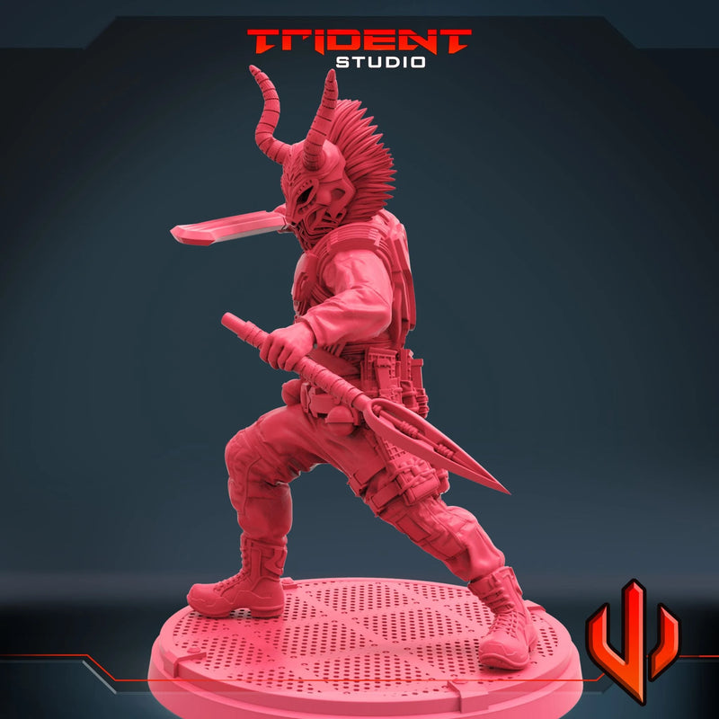 Killmonger - Sculpt B Marvel MCP-compatible 40mm resin proxy miniature by Trident Miniatures - product image 2