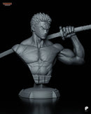 Zoro Resin Statue & Bust - Bust view 2