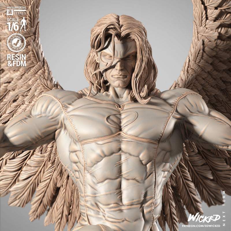 Angel Sculpture resin statue kit view 2