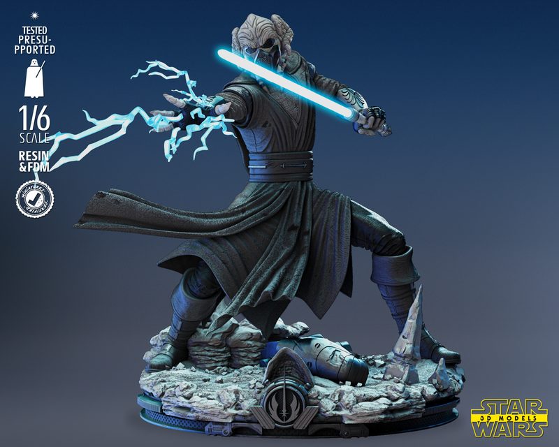Plo Koon Sculpture