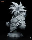 Goku SSJ4 Resin Statue & Bust - Bust view 2