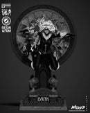 Black Cat Sculpture resin statue kit view 2