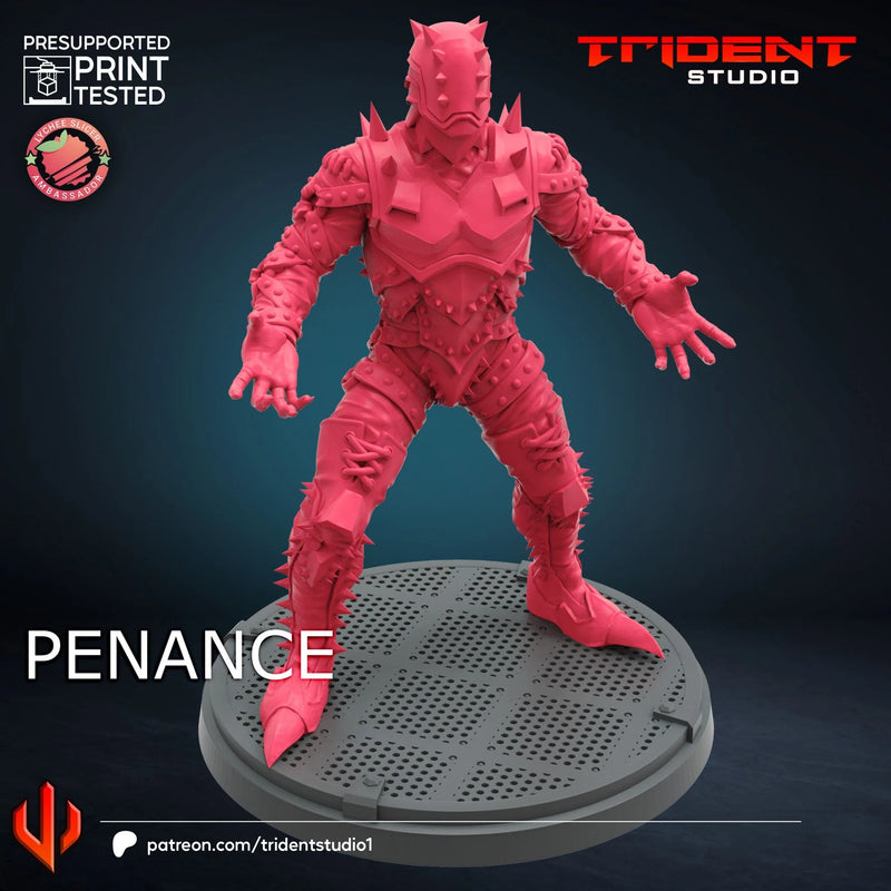 Penance Marvel MCP-compatible 40mm resin proxy miniature by Trident Miniatures - product image 2