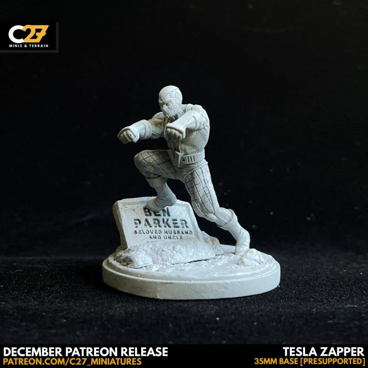 Shocker (Dec 2021 Sculpt) Marvel MCP-compatible resin miniature by C27 Studios - product image 2