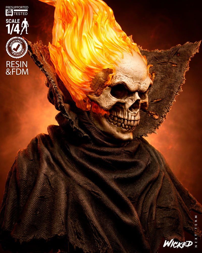 Caleb Portrait Bust resin bust kit view 2