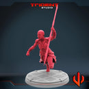 Okoye - Sculpt A Marvel MCP-compatible 40mm resin proxy miniature by Trident Miniatures - product image 2