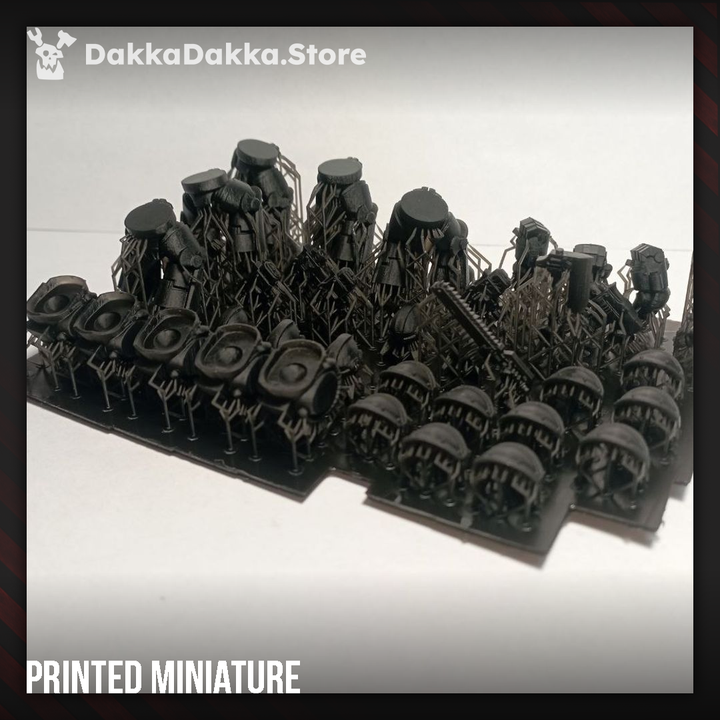 Space Knights Storm Squad with Jetpacks Build Kit - Prime Armored Assault Unit - DakkaDakka Resin Build Kit - image 2