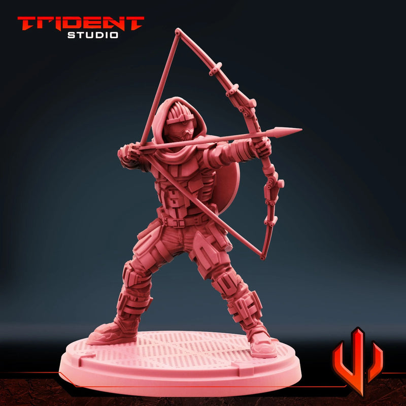 Taskmaster 2021 - Sculpt B Marvel MCP-compatible 40mm resin proxy miniature by Trident Miniatures - product image 2