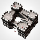 Castle / Stronghold 3D printed terrain view 2