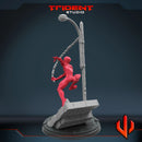Teenage Spider-Man Unmasked Marvel MCP-compatible 40mm resin proxy miniature by Trident Miniatures - product image 2