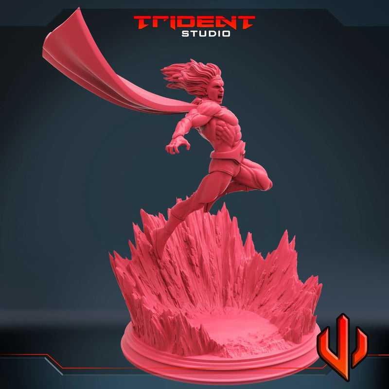 Sentry Marvel MCP-compatible 40mm resin proxy miniature by Trident Miniatures - product image 2