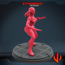 Fer De Lance Marvel MCP-compatible 40mm resin proxy miniature by Trident Miniatures - product image 2