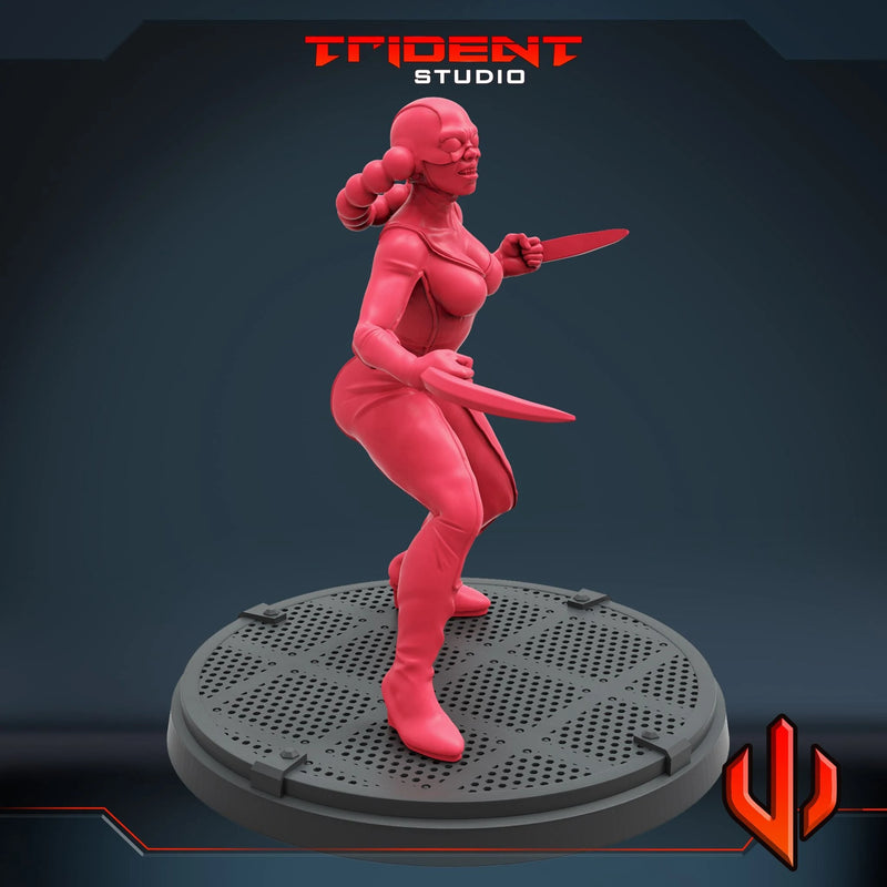 Fer De Lance Marvel MCP-compatible 40mm resin proxy miniature by Trident Miniatures - product image 2