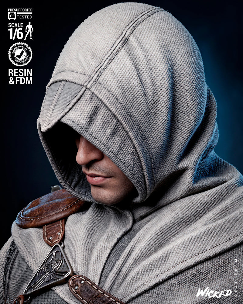 Altair Sculpture resin statue kit view 2