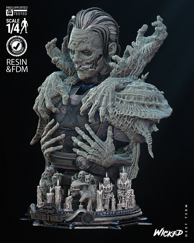 Dead Strange Bust resin bust kit view 2
