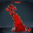 Human Torch Marvel MCP-compatible 40mm resin proxy miniature by Trident Miniatures - product image 2