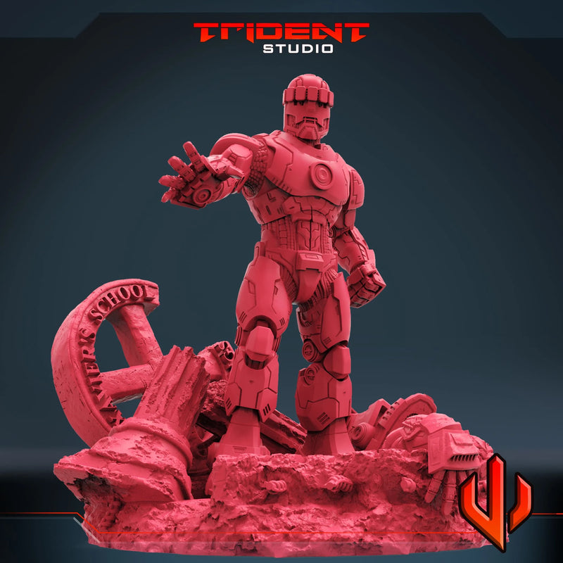 Sentinel - Sculpt D Marvel MCP-compatible 40mm resin proxy miniature by Trident Miniatures - product image 2