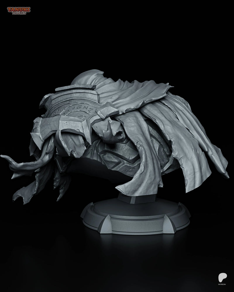 War Resin Statue & Bust - Bust view 2