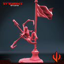 Iron Spider-Man Marvel MCP-compatible 40mm resin proxy miniature by Trident Miniatures - product image 2