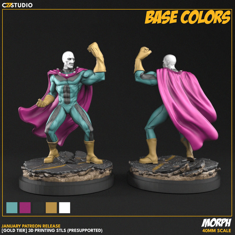 Morph (Jan 2025 Sculpt) Marvel MCP-compatible resin miniature by C27 Studios - product image 2