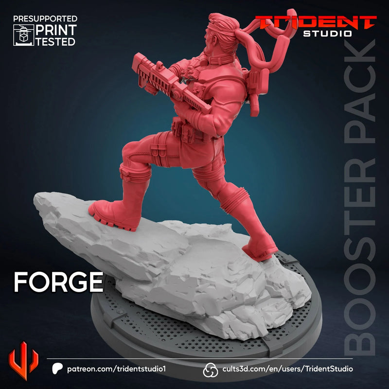 Forge Marvel MCP-compatible 40mm resin proxy miniature by Trident Miniatures - product image 2
