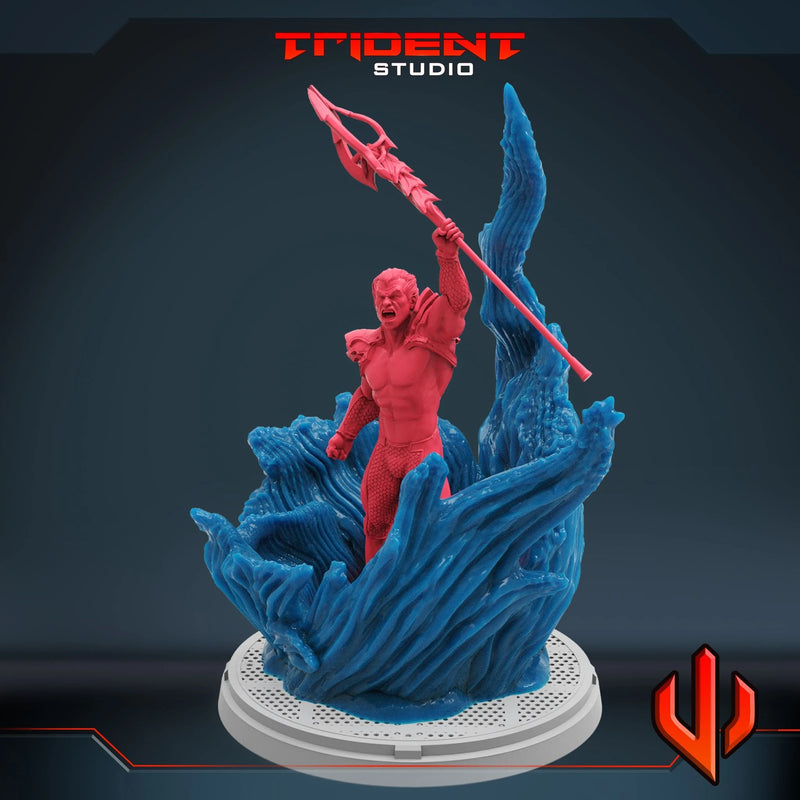 Namor Phoenix Marvel MCP-compatible 40mm resin proxy miniature by Trident Miniatures - product image 2