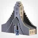 Cult Buildings 3D printed terrain view 2