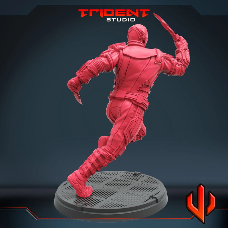 Drax - Sculpt A Marvel MCP-compatible 40mm resin proxy miniature by Trident Miniatures - product image 2