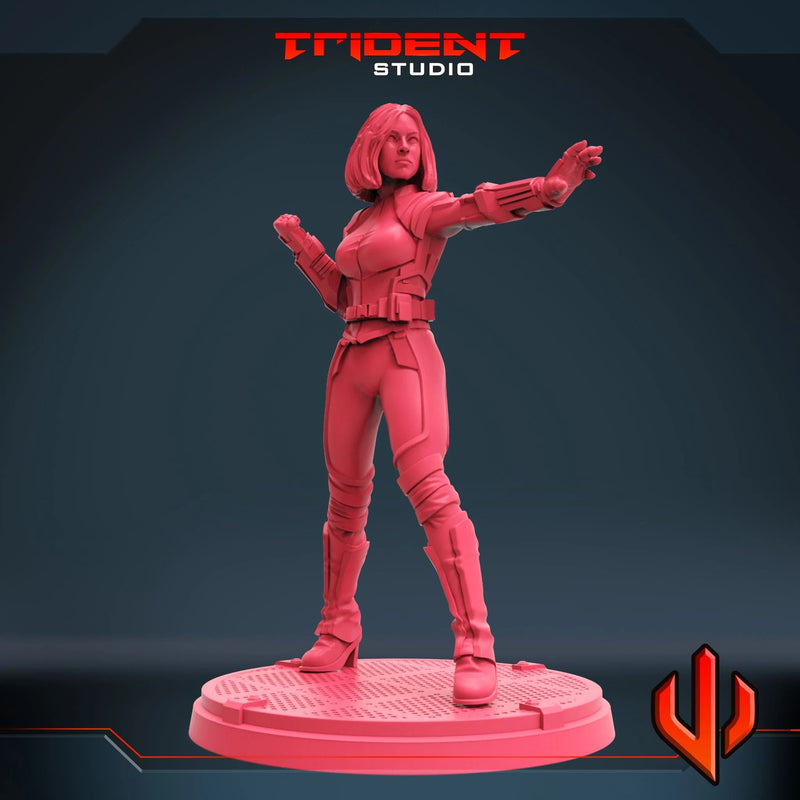 Quake Marvel MCP-compatible 40mm resin proxy miniature by Trident Miniatures - product image 2