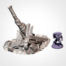 Destroyed Tanks 3D printed terrain view 2