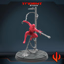 Spider-Man Darksuit Marvel MCP-compatible 40mm resin proxy miniature by Trident Miniatures - product image 2