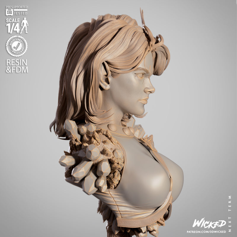 Blink Portrait Bust resin bust kit view 2