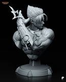 Jin Kazama Resin Statue & Bust - Bust view 2