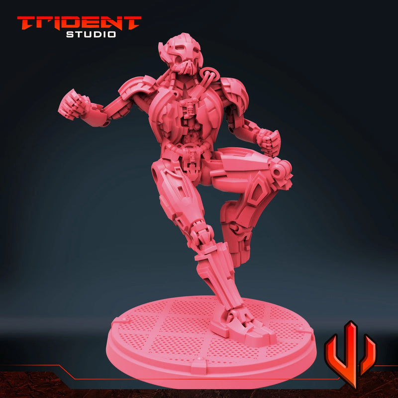 Ultron Drone Multiverse - Sculpt E Marvel MCP-compatible 40mm resin proxy miniature by Trident Miniatures - product image 2