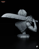 Maki Resin Statue & Bust - Bust view 2